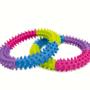 Aro con picos tipo mordedera para perro