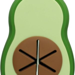 Dispensador de bolsas para heces tipo aguacate