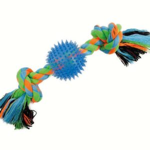 Hueso de hilos multicolor con pelotas de picos