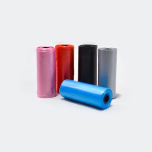 Rollo de bolsas para excremento