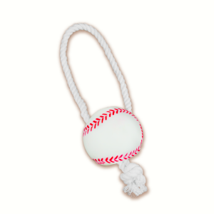 Bola de beisbol con soga