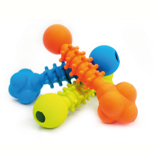 Mancuerna dentada de goma