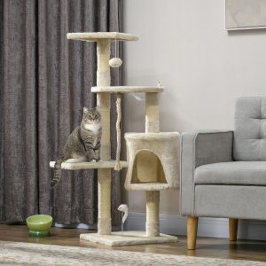Casa para gato CATTREE 44×44×113cm