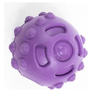 Pelota con puas para perro