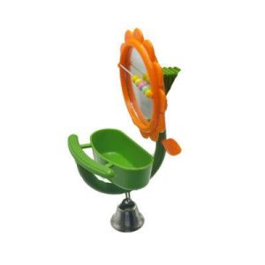 Juguete de ave con espejo